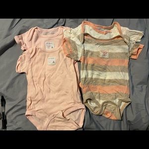 Burts Bee’s infant girls 3-6 month- 4 pieces